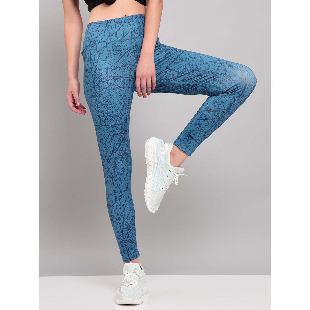 Technosport X Styli All Over Tie Dye Print Active Tights with Pocket-women-clothing-sportswearandactivewear-bottoms-image-9