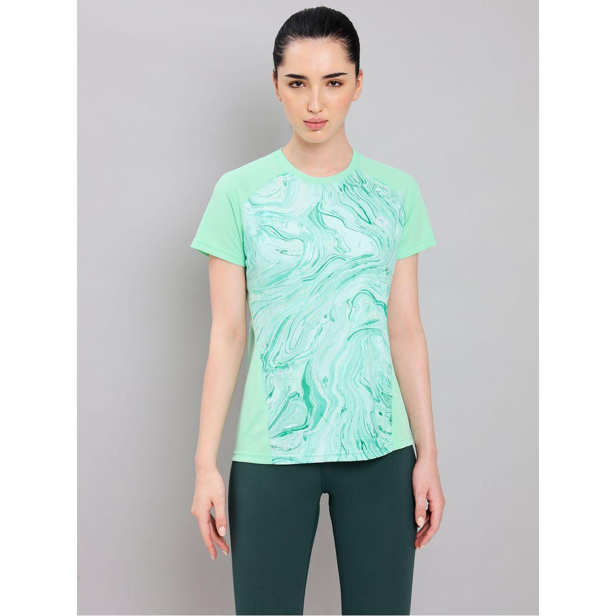 تيشيرت رياضي بأكمام ريجلان تكنوسبورت × ستايلي-women-clothing-sportswearandactivewear-tshirtsandvests-image-1