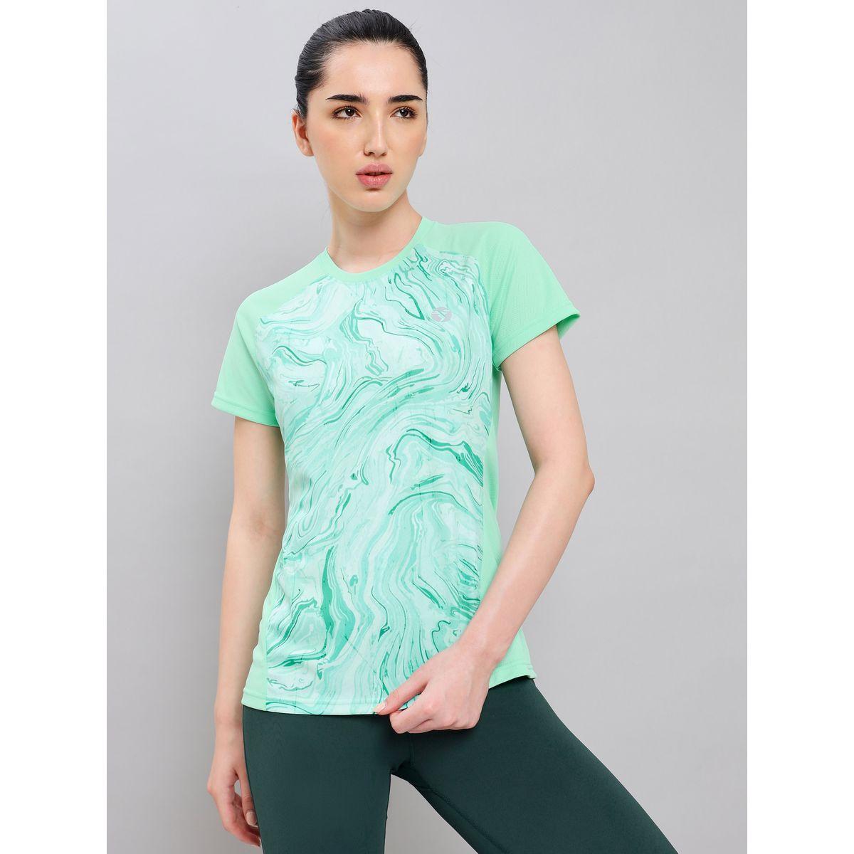تيشيرت رياضي بأكمام ريجلان تكنوسبورت × ستايلي-women-clothing-sportswearandactivewear-tshirtsandvests-image-3