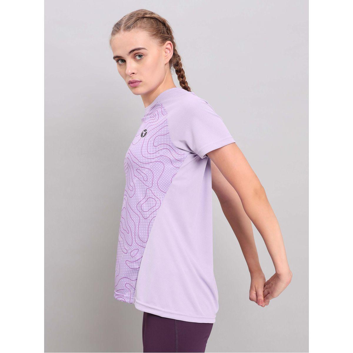 Technosport X Styli 2-Way Stretch Printed Raglan Sleeve Active T-Shirt-women-clothing-sportswearandactivewear-tshirtsandvests-image-6