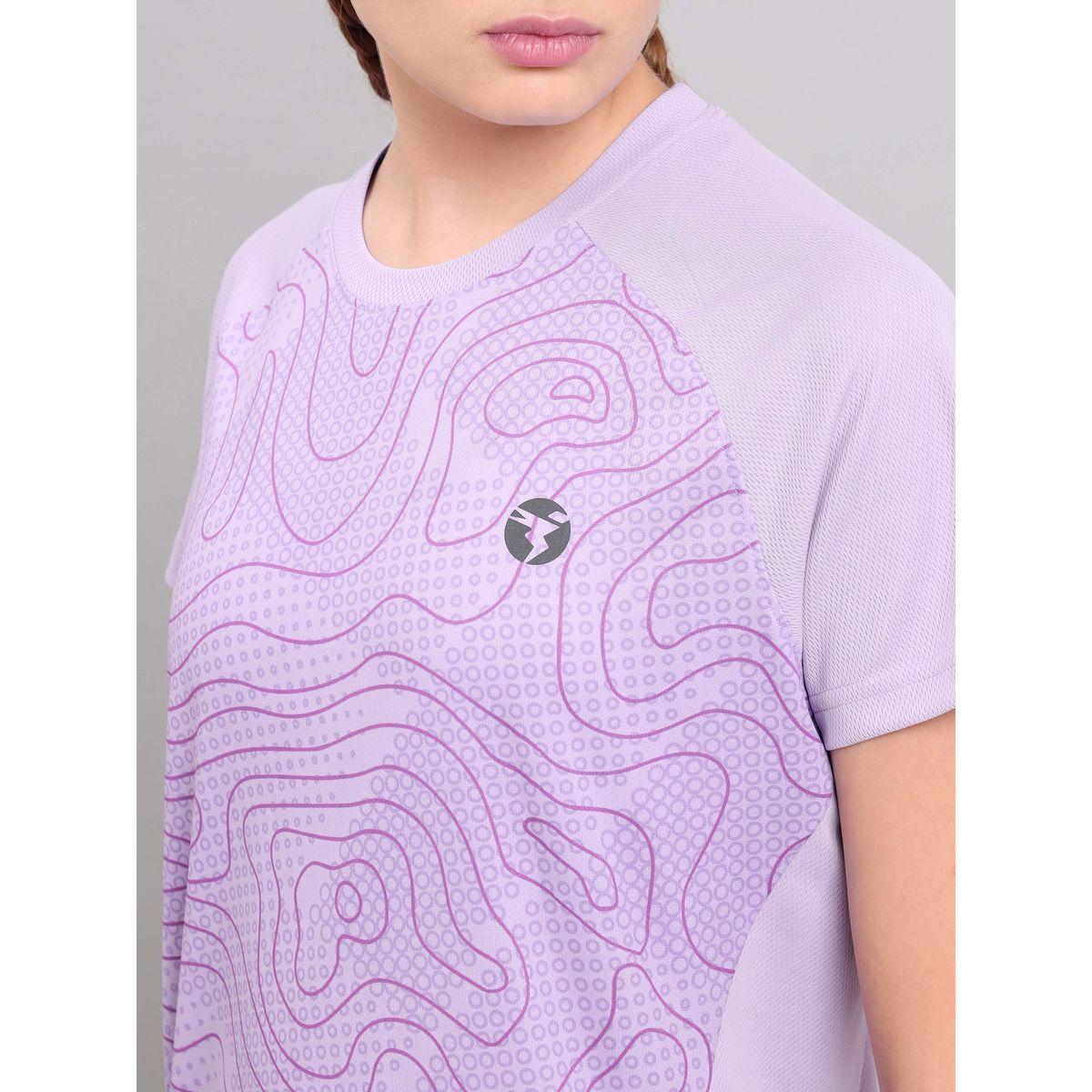 Technosport X Styli 2-Way Stretch Printed Raglan Sleeve Active T-Shirt-women-clothing-sportswearandactivewear-tshirtsandvests-image-7