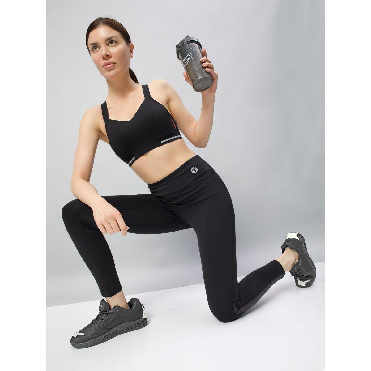 Technosport X Styli 4-Way Stretch Side Contrast Panel Active Tights-women-clothing-sportswearandactivewear-bottoms-image-6