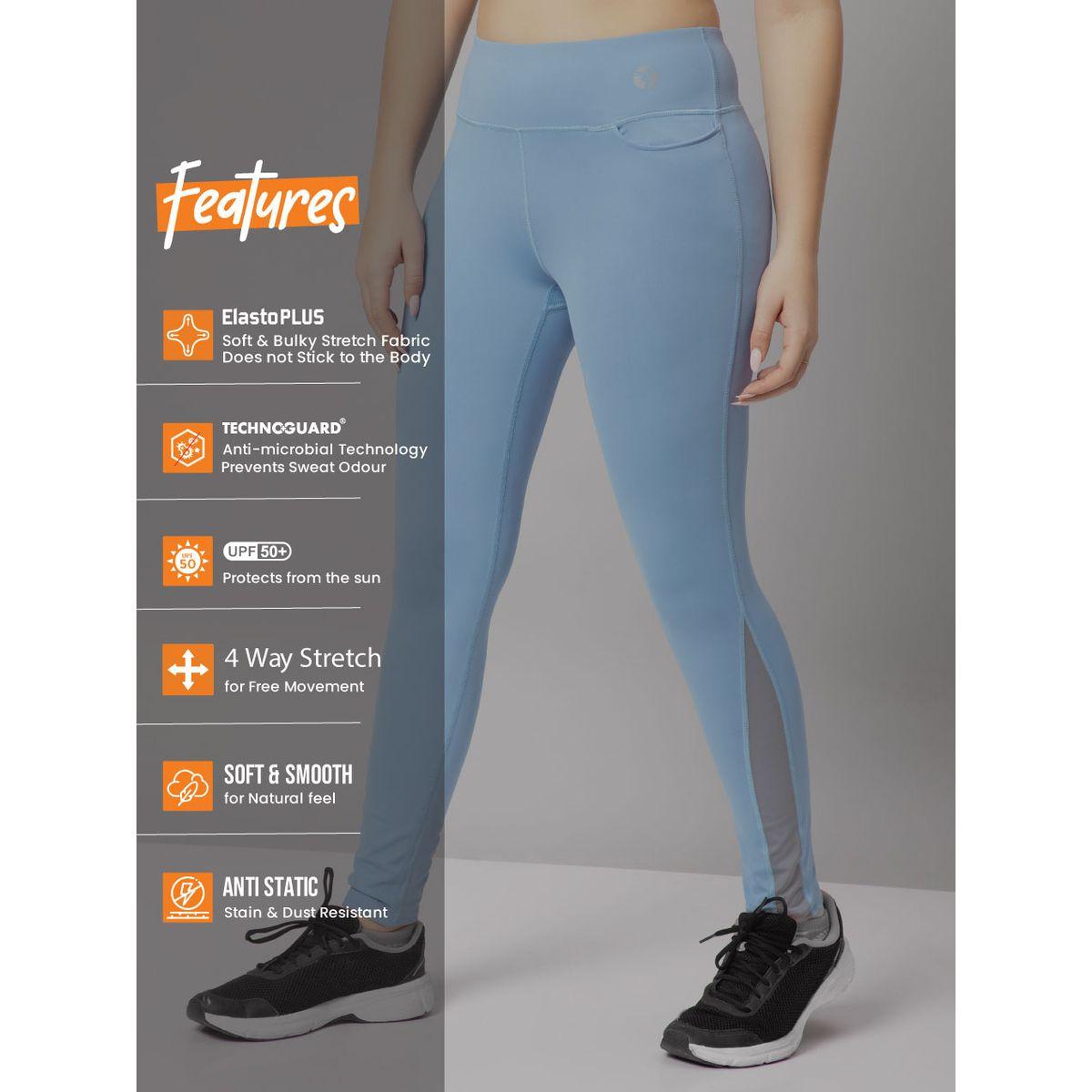 Technosport X Styli 4-Way Stretch Side Contrast Panel Active Tights-women-clothing-sportswearandactivewear-bottoms-image-2