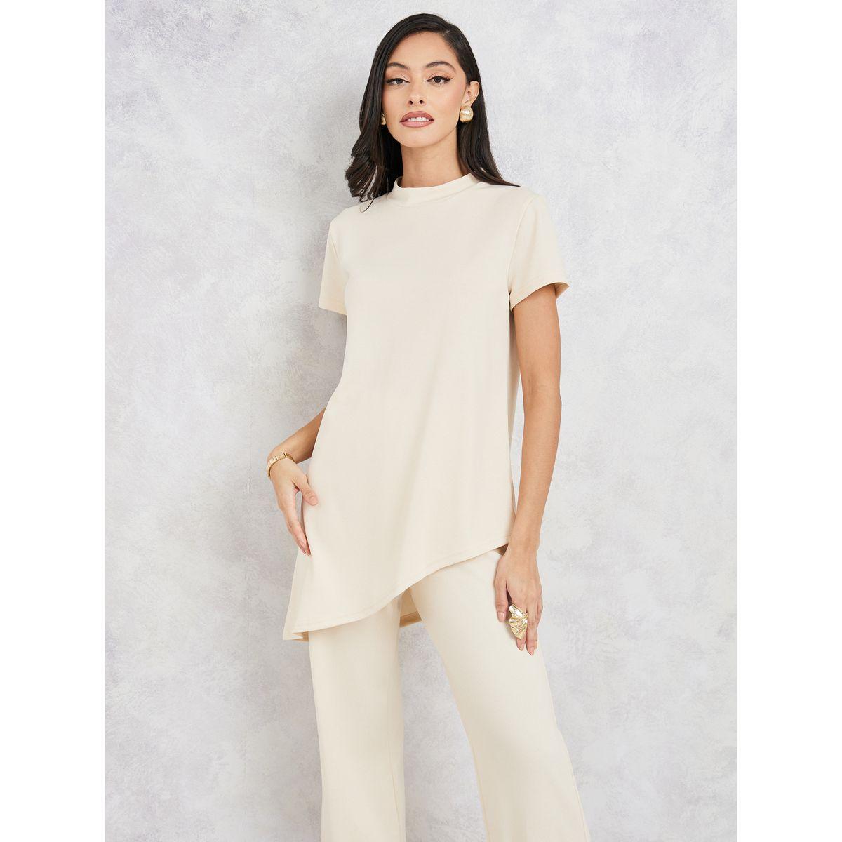 طقم منسق من ( بنطال + تيشيرت )-women-clothing-coordsets-image-2