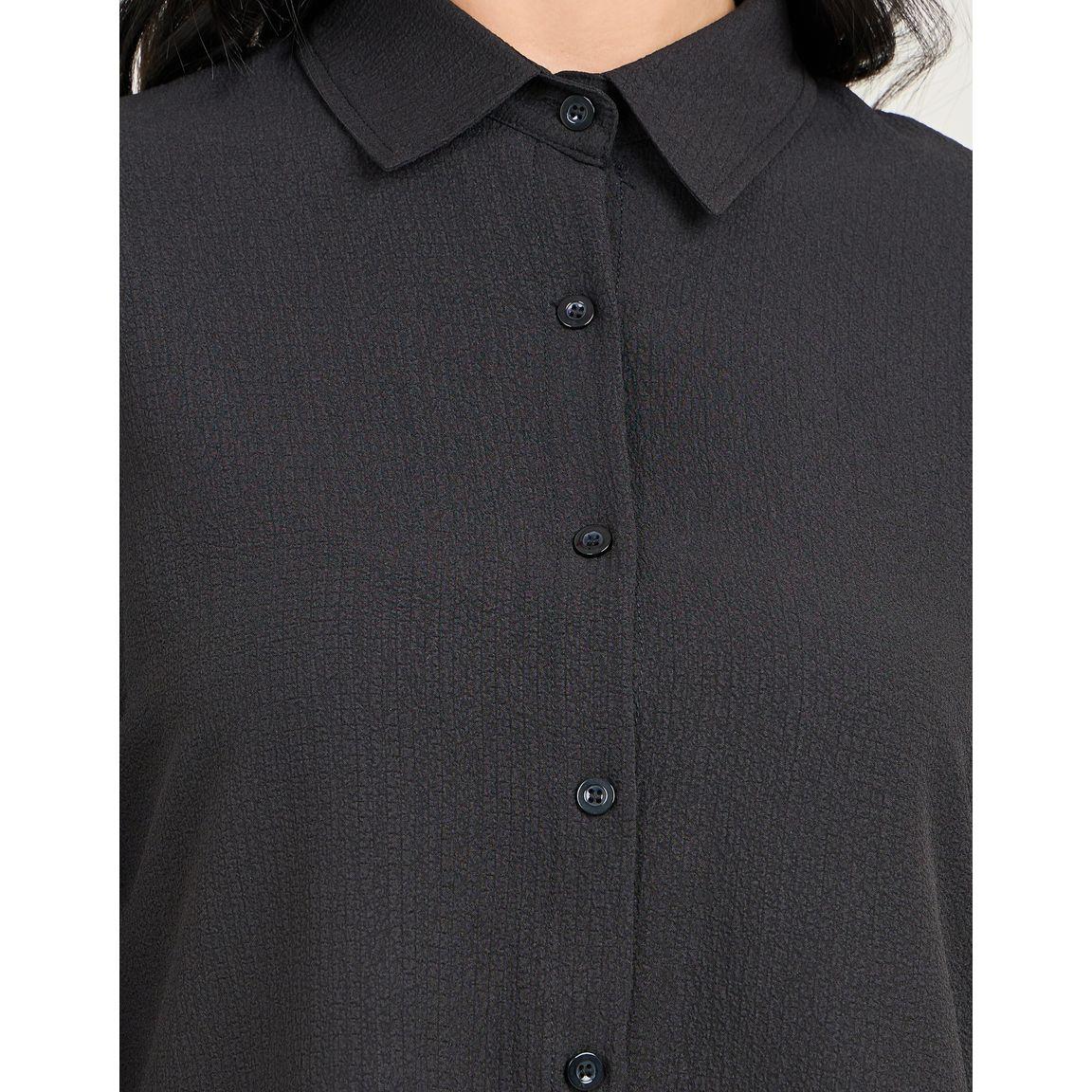 Styli Pack of 3 - Textured Longline Shirt Slip and Pant Co-ord-women-clothing-coordsets-image-3