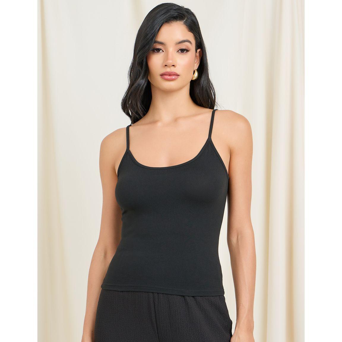 Styli Pack of 3 - Textured Longline Shirt Slip and Pant Co-ord-women-clothing-coordsets-image-4