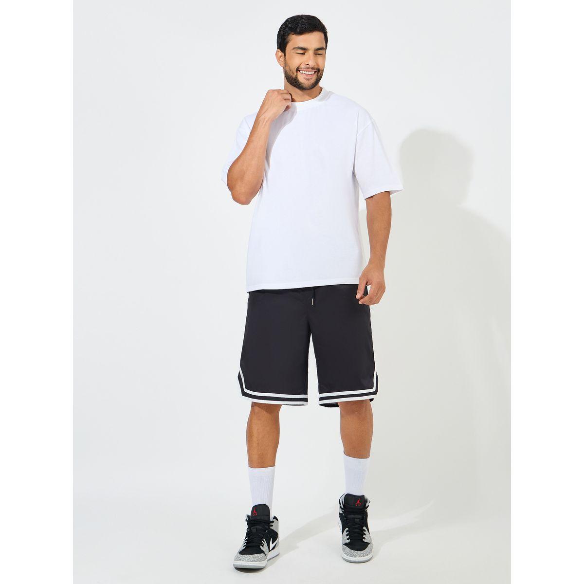 مجموعة من 2 تيشيرت مضلع فضفاض باكمام قصيرة-men-clothing-tshirtsandpolos-tshirts-image-4