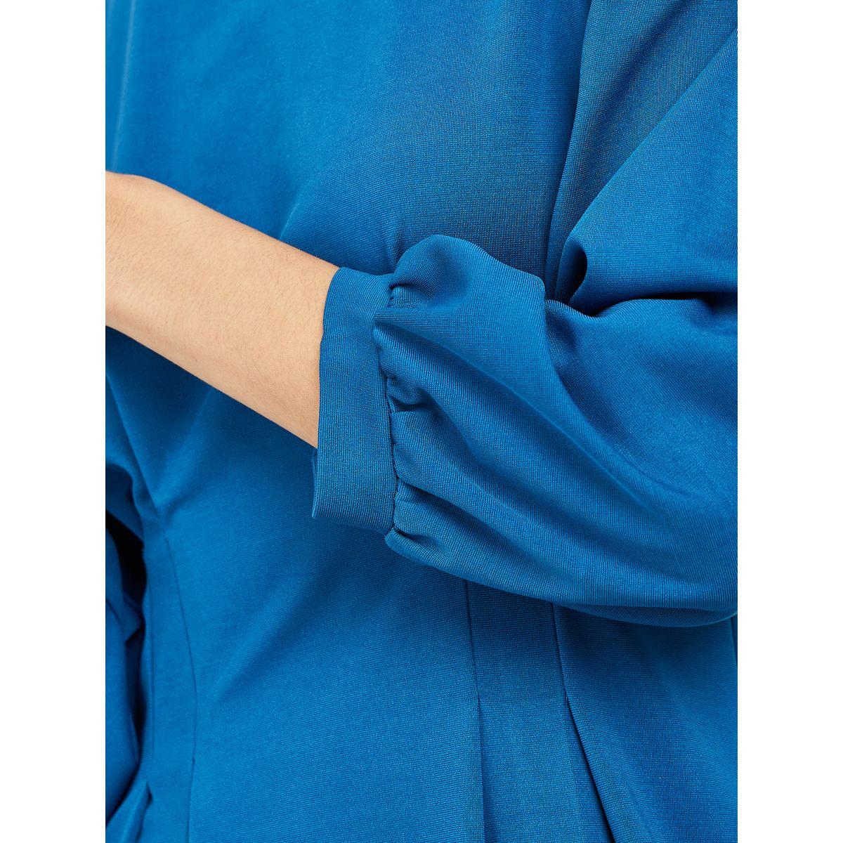 فستان بطول الركبة واكمام منفوخة-women-clothing-dresses-image-3