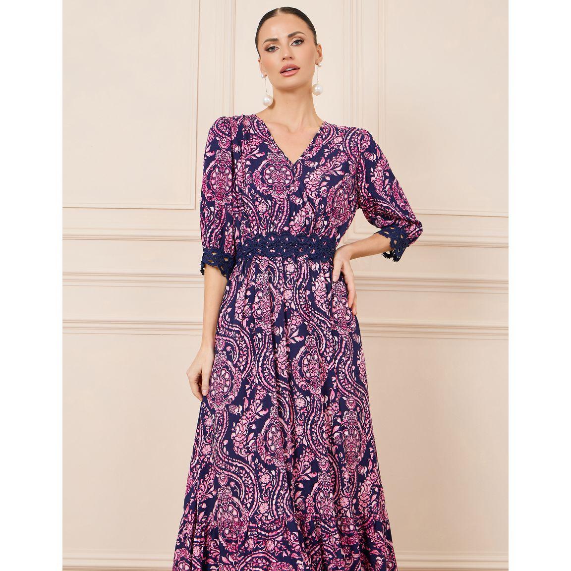 فستان طويل بتفاصيل دانتيل-women-clothing-dresses-image-2