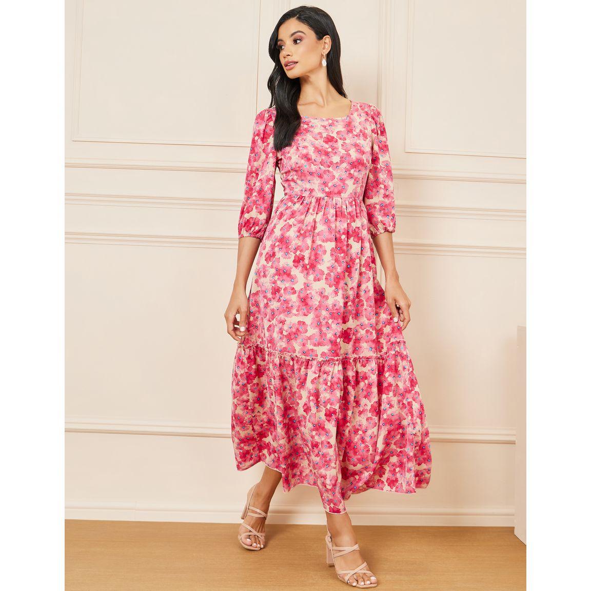 Styli Floral AOP Tiered Maxi Dress-women-clothing-dresses-image-1