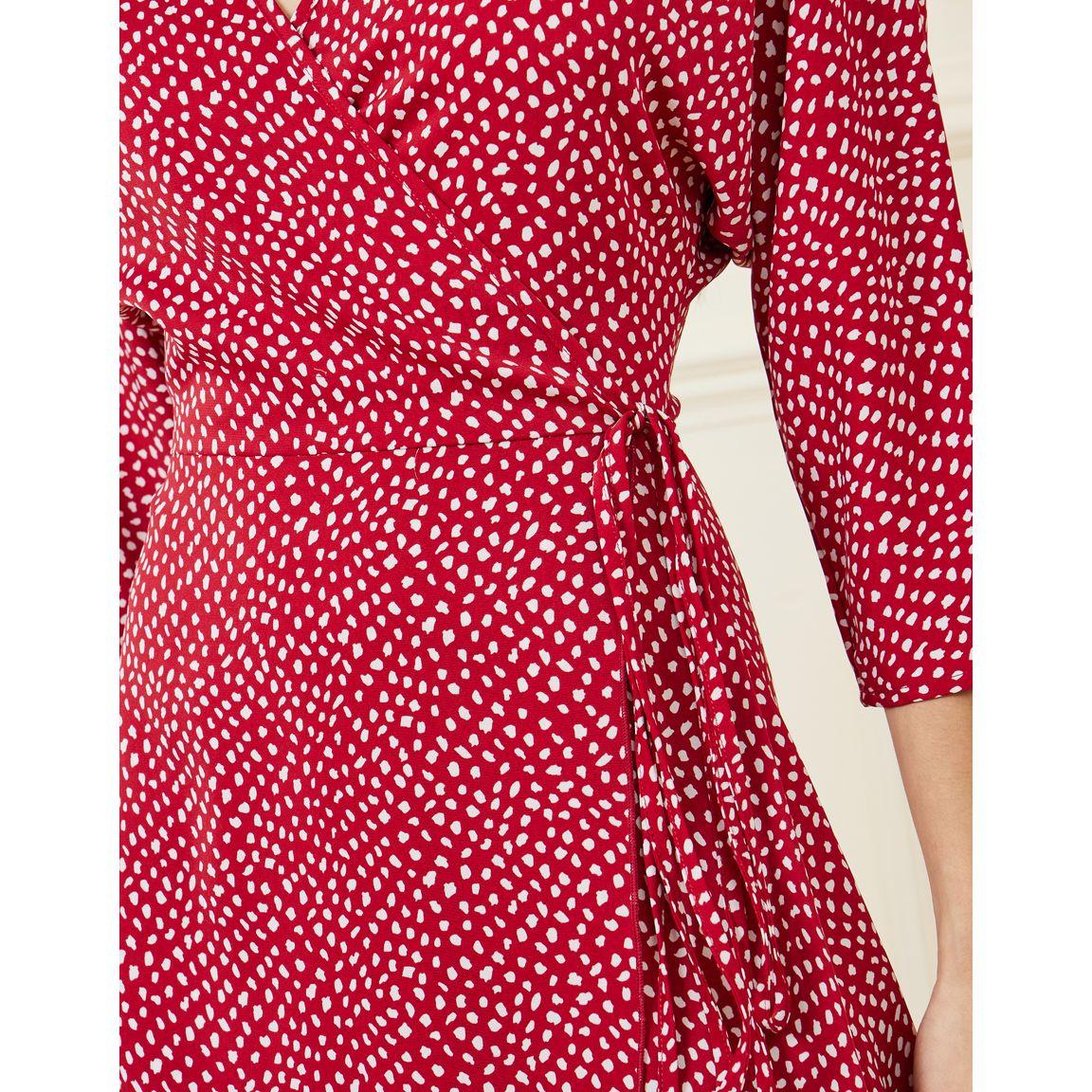 فستان ميدي بنمط لف-women-clothing-dresses-image-3