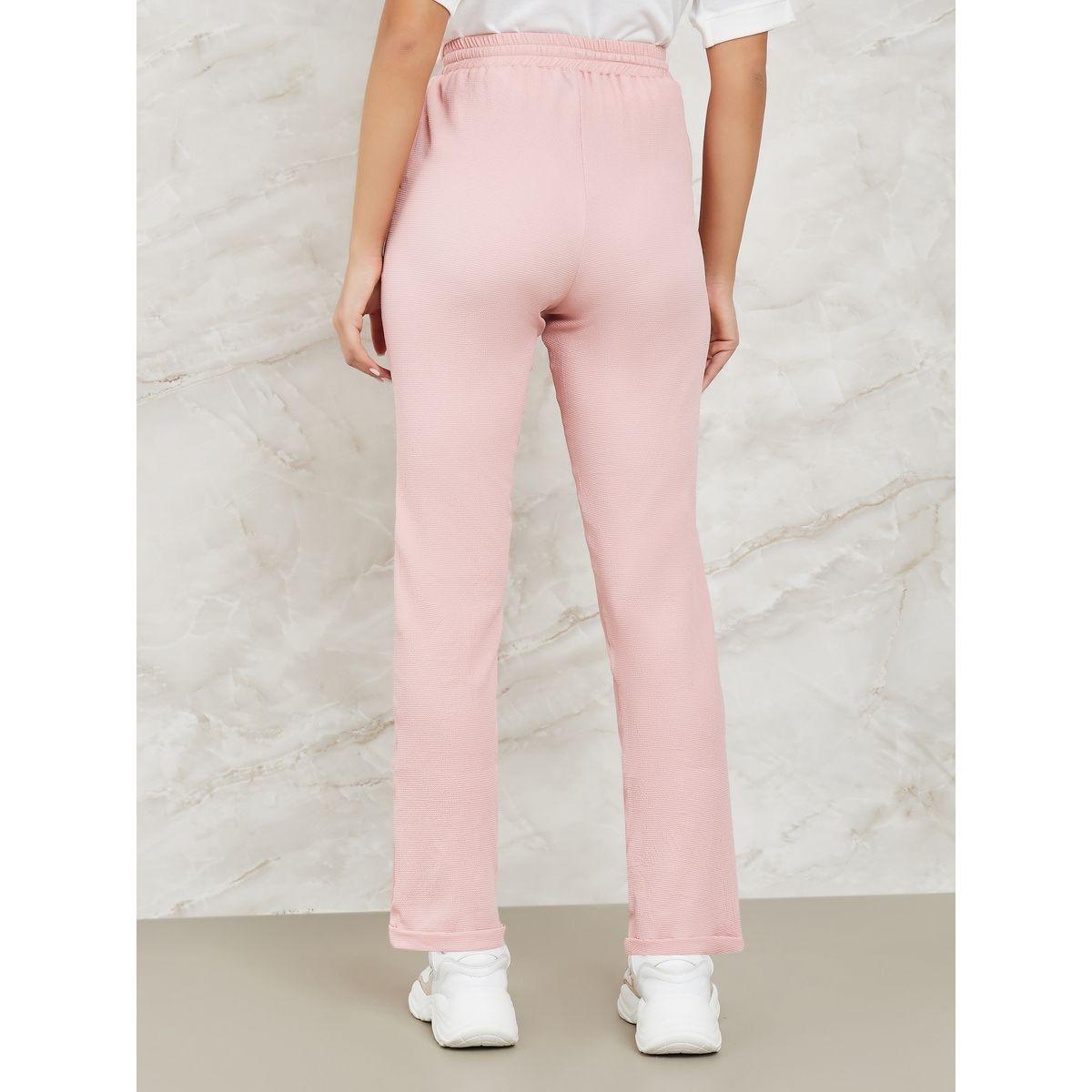 Styli Textured Tapered Fit Pants with Pockets-women-clothing-bottoms-trousers-image-4