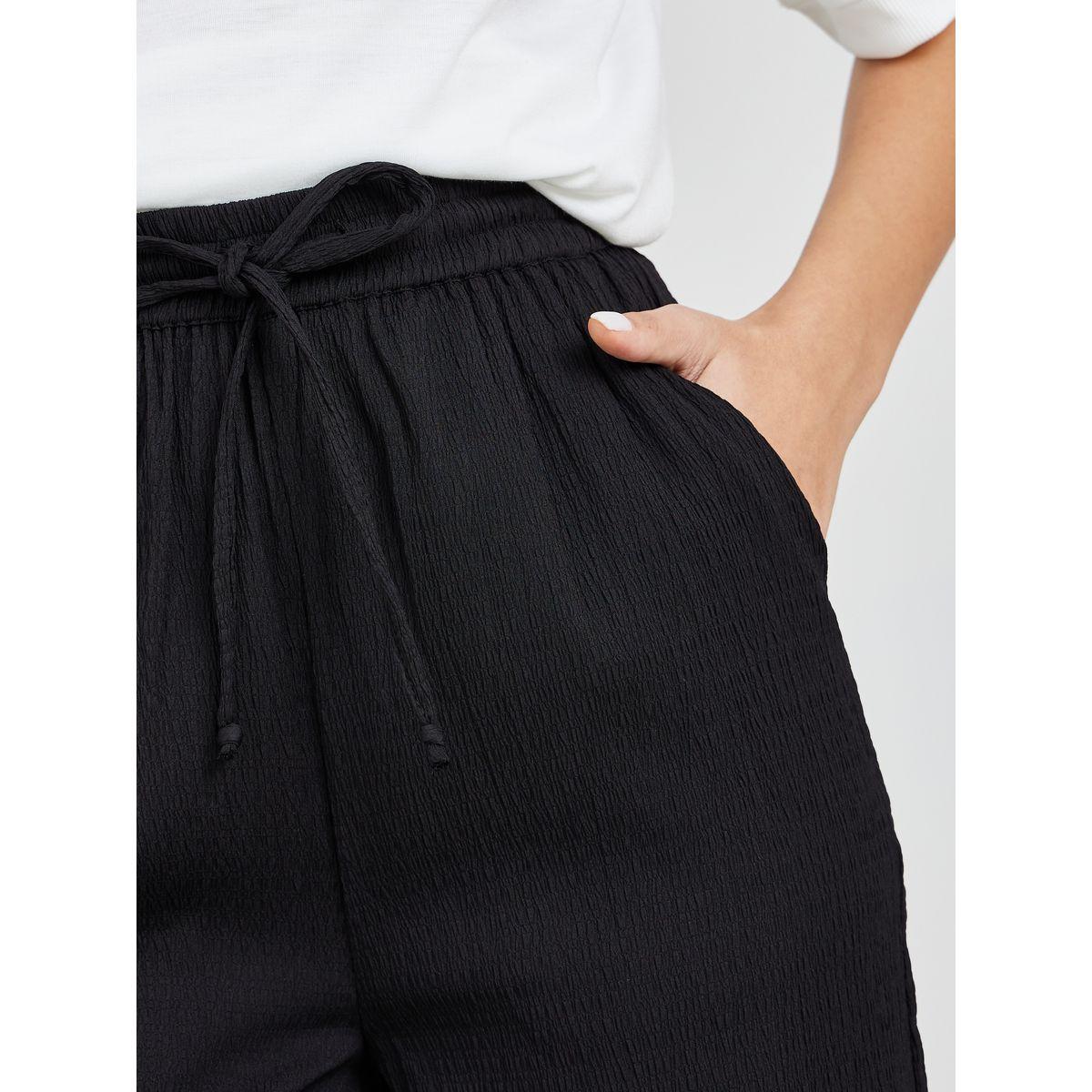 بنطال بأرجل واسعة وجيب جانبي-women-clothing-bottoms-trousers-image-3