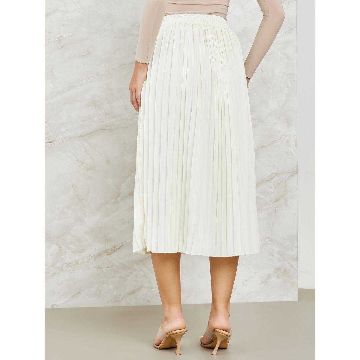 Styli Pleated A-Line Midi Skirt-women-clothing-bottoms-skirts-image-4