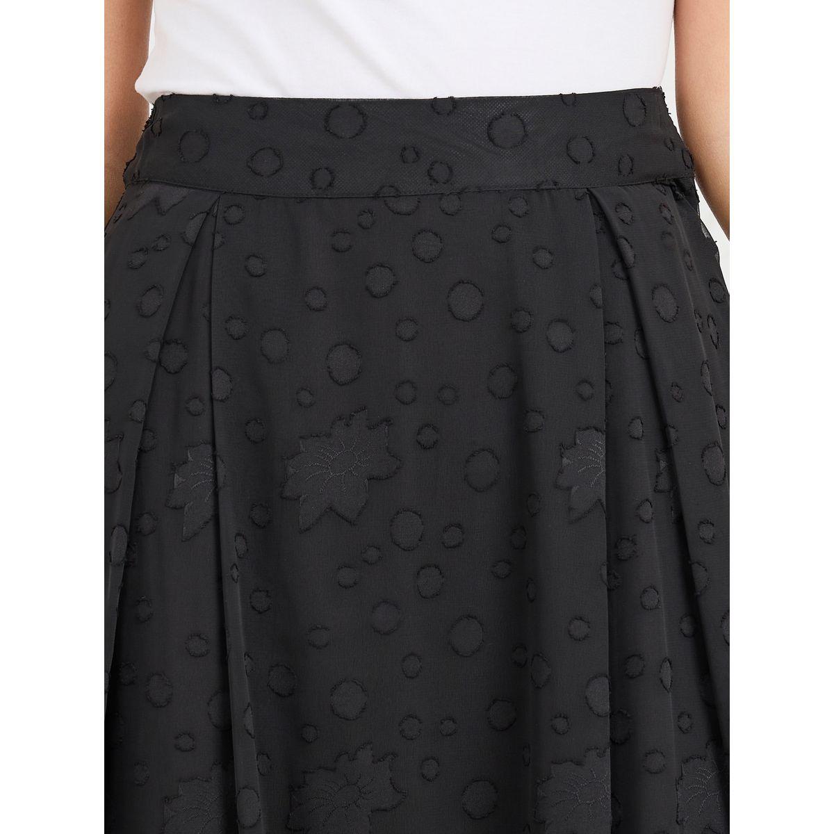 Styli Burnout Texture A-Line Maxi Skirt-women-clothing-bottoms-skirts-image-3