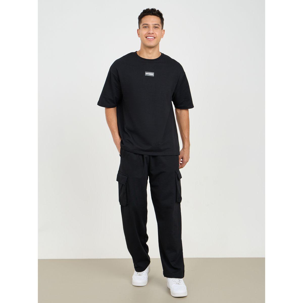 Styli Oversized Silicon Badge Detail Terry T-Shirt-men-clothing-tshirtsandpolos-tshirts-image-2
