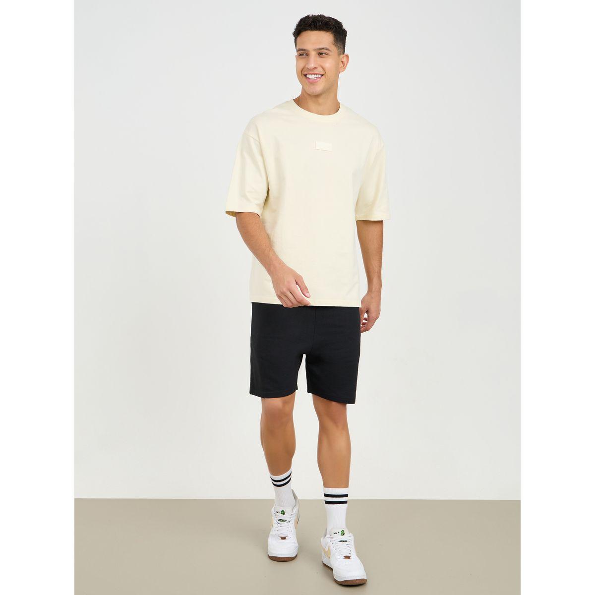 Styli Oversized Silicon Badge Detail Terry T-Shirt-men-clothing-tshirtsandpolos-tshirts-image-2