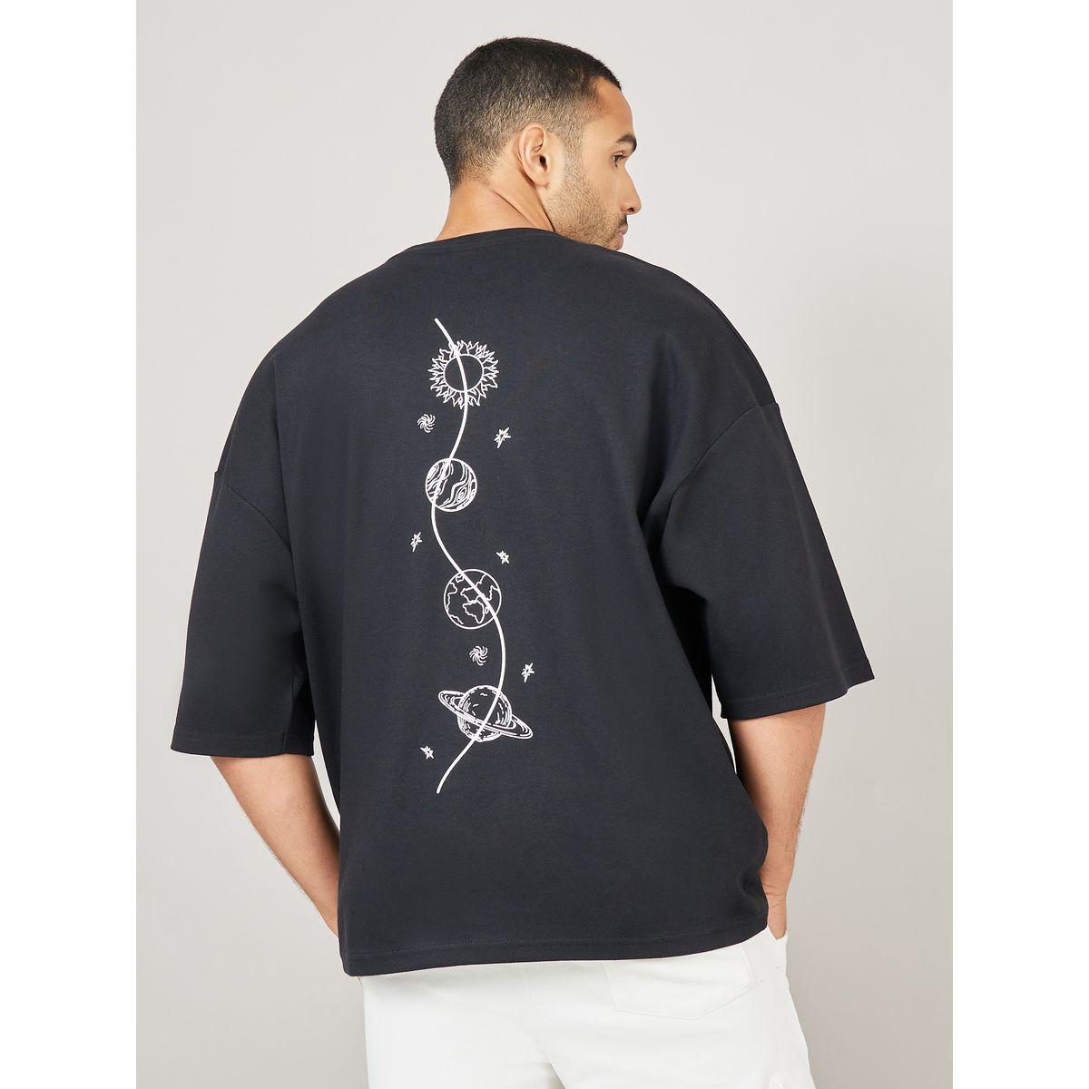 Styli Back Planets Graphic Print Interlock Boxy Fit T-Shirt-men-clothing-tshirtsandpolos-tshirts-image-1