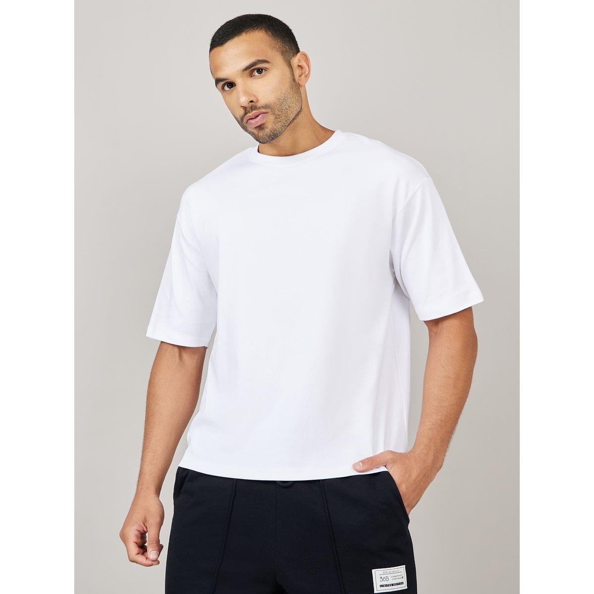 Styli Streetwear Front and Black Slogan Print Oversized Interlock T-Shirt-men-clothing-tshirtsandpolos-tshirts-image-3