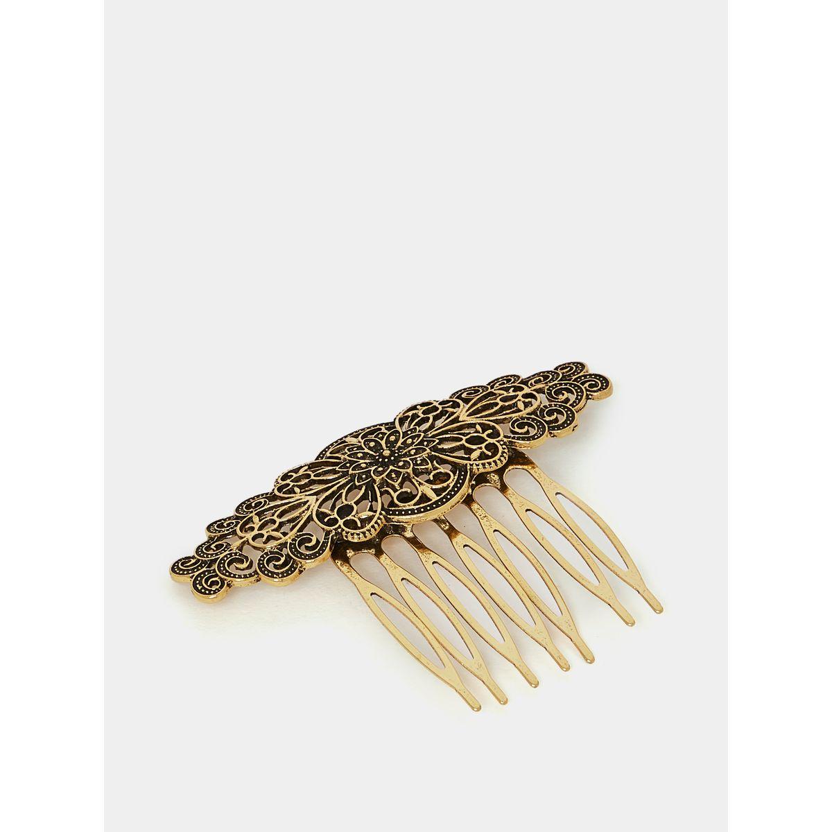 مشبك شعر بتفاصيل بارزة الملمس-women-hairaccessories-brushesandcombs-image-1