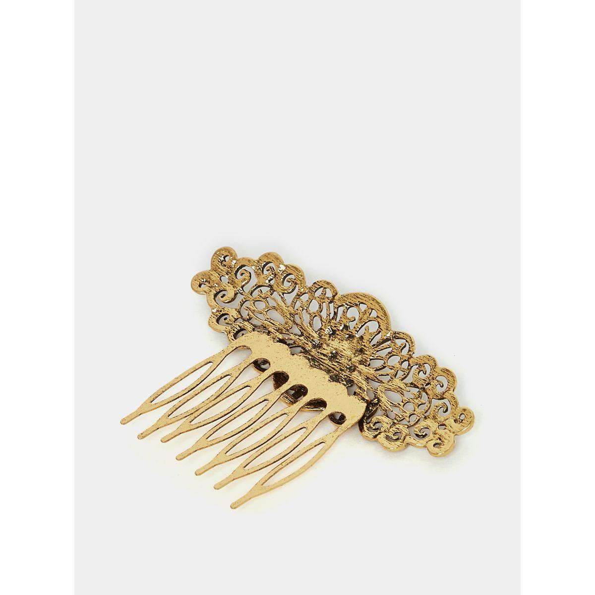 مشبك شعر بتفاصيل بارزة الملمس-women-hairaccessories-brushesandcombs-image-2
