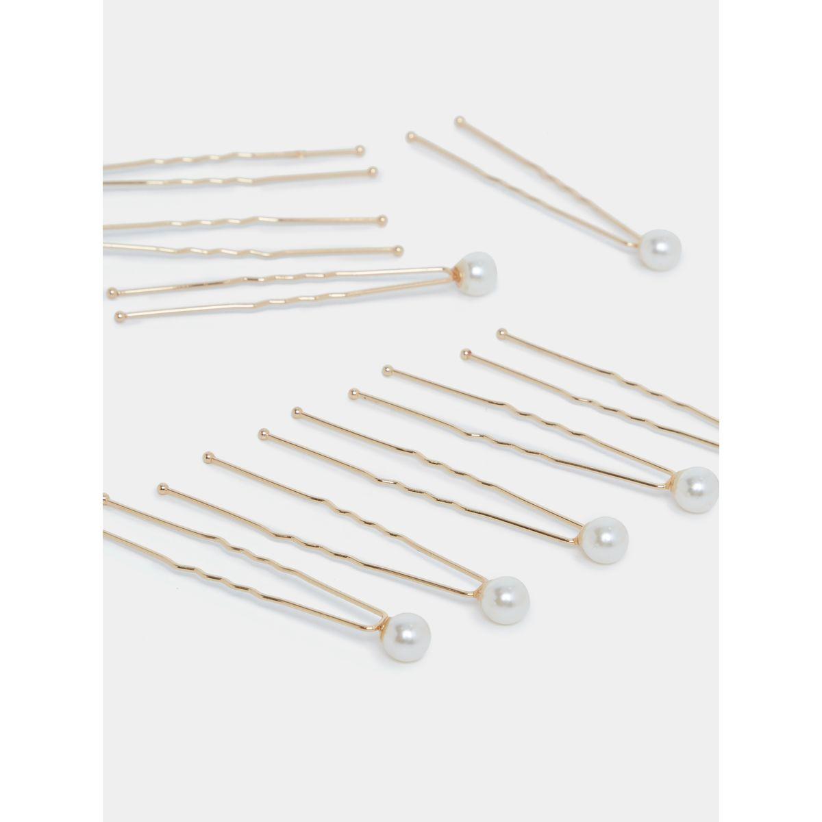 مجموعة من 10 مشابك شعر عصرية-women-hairaccessories-hairpins-image-1