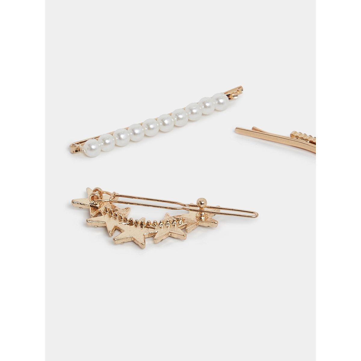 مجموعة من 3 دبابيس شعر مزينة بلؤلؤ صناعي-women-hairaccessories-hairpins-image-3