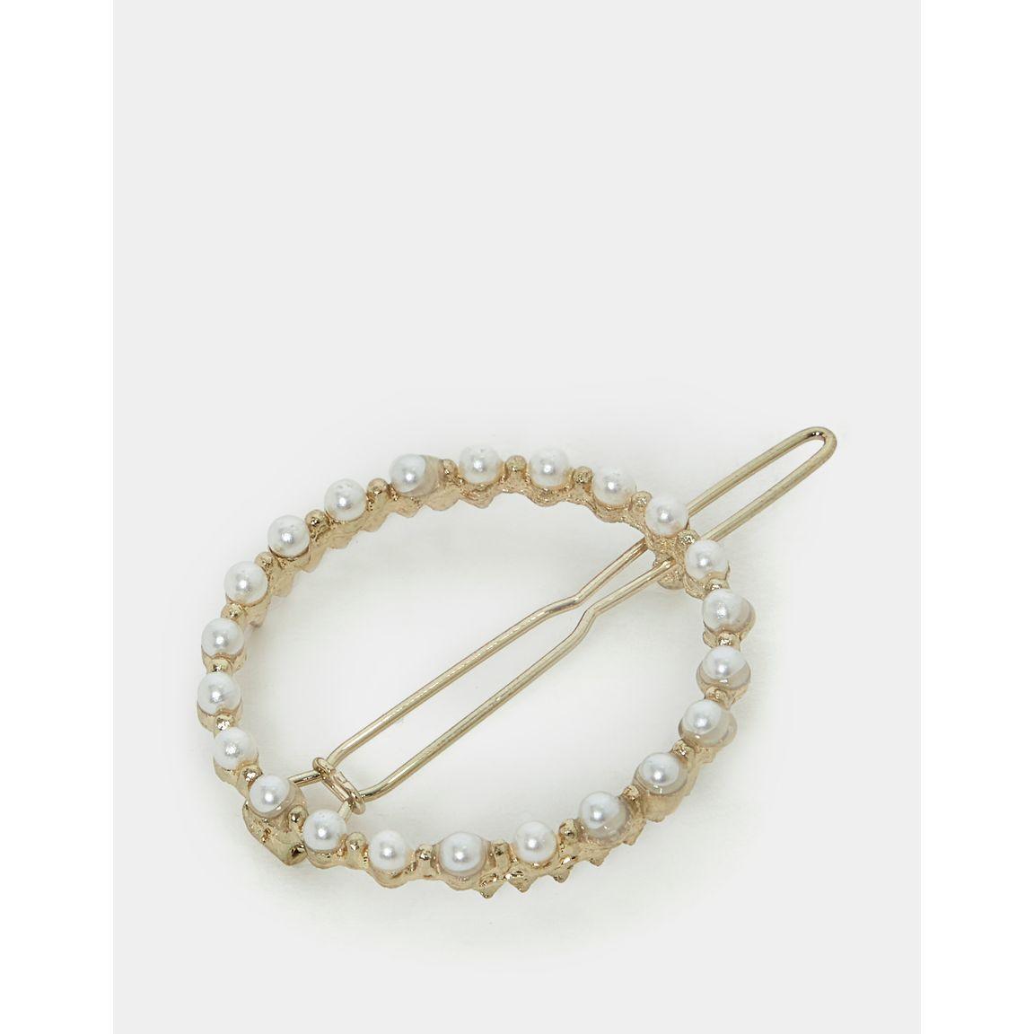 Styli Faux Pearl Hair Clip-women-hairaccessories-clips-image-1