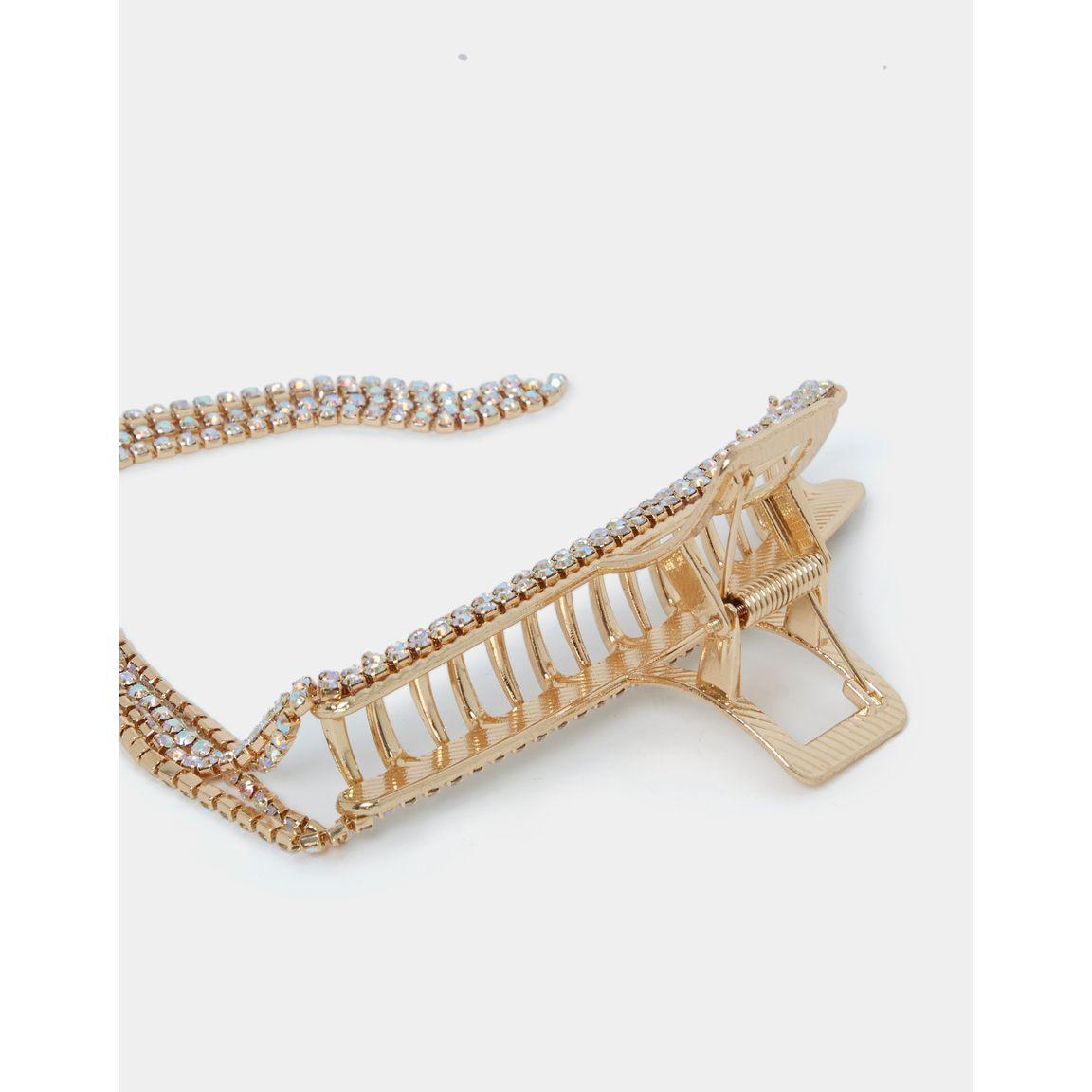Styli Embellished Drop Design Hair Claw-women-hairaccessories-clamps-image-3