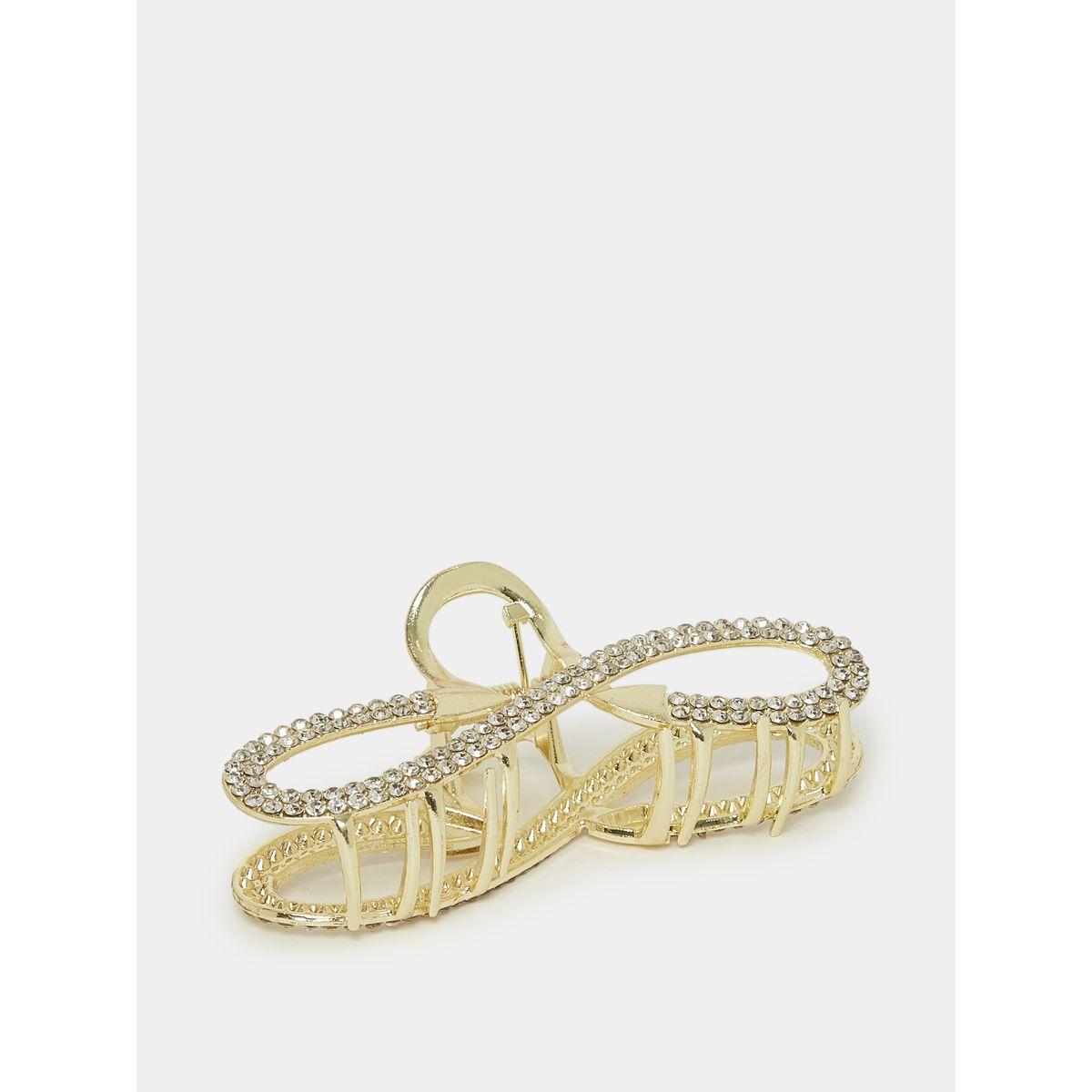 مشبك شعر مزين بحلية معدن-women-hairaccessories-clamps-image-1