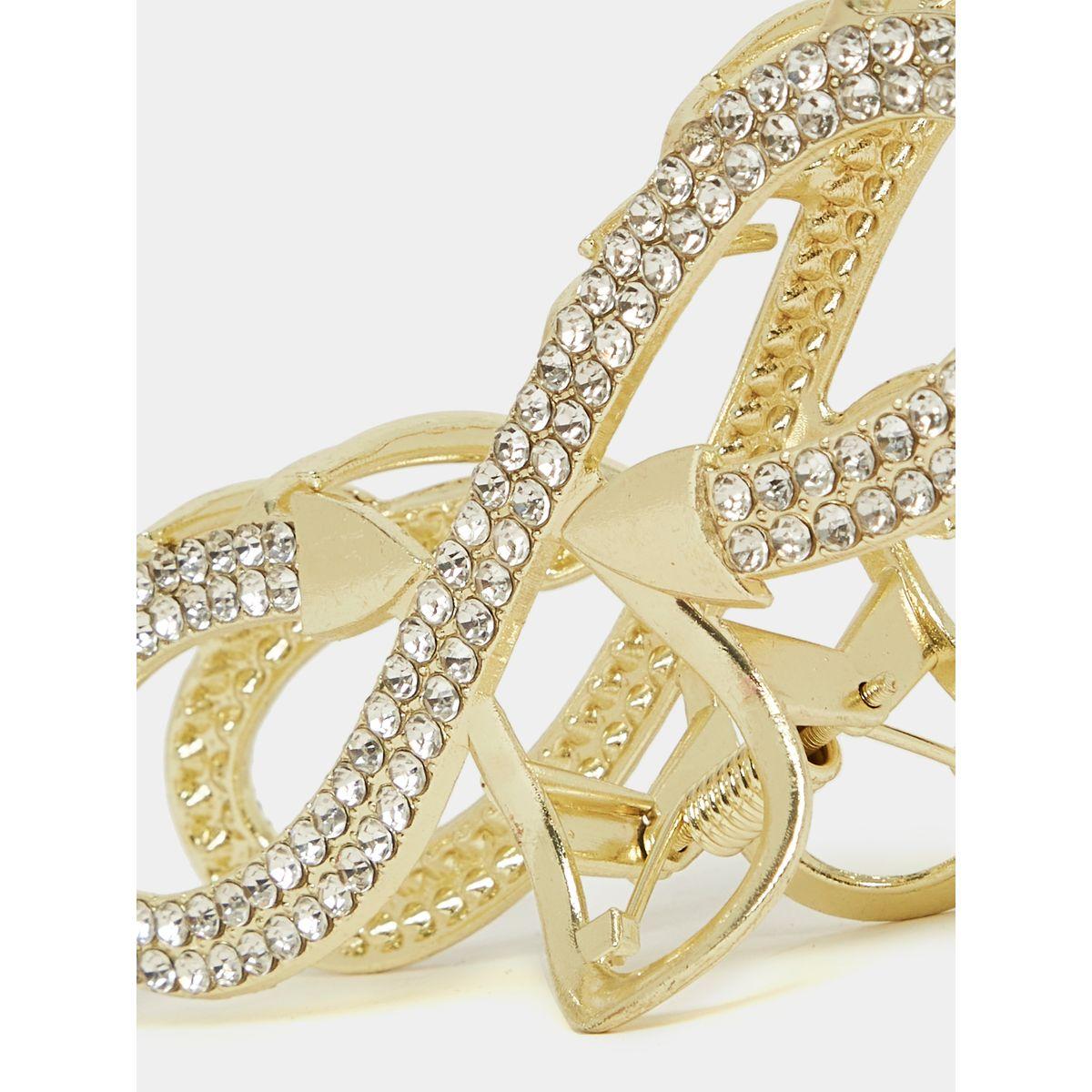 Styli Embellished Infinity Metal Hair Claw-women-hairaccessories-clamps-image-2