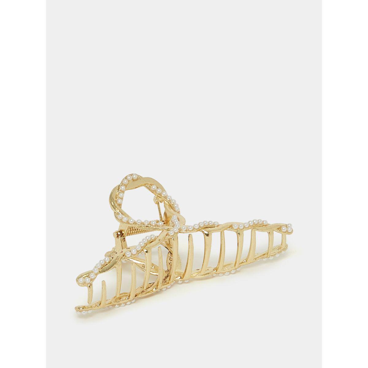 مشبك شعر مزين بحلية معدن-women-hairaccessories-clamps-image-1