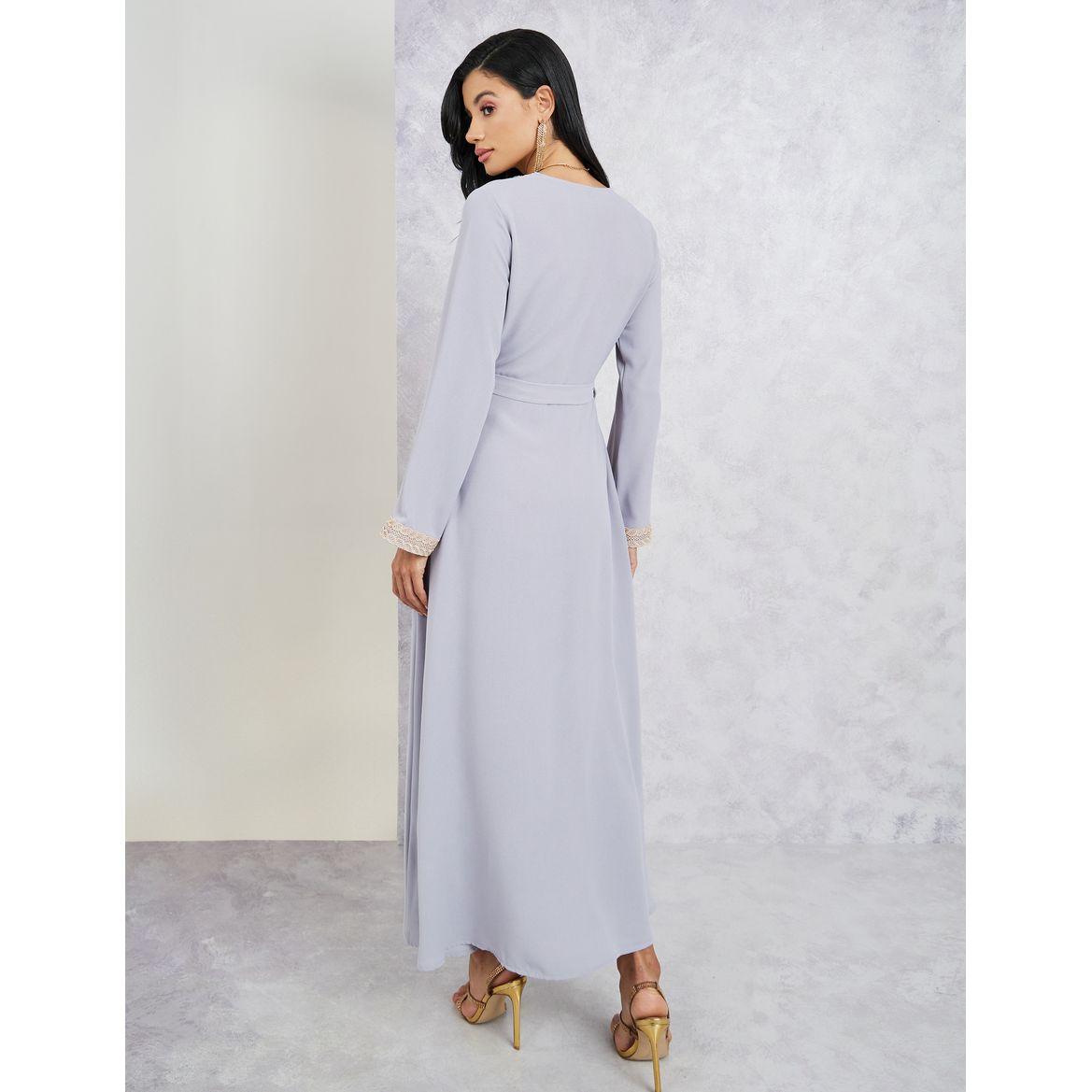 Styli Crepe Jalabiya with Gold Lace-women-arabicclothing-jalabiyas-image-4