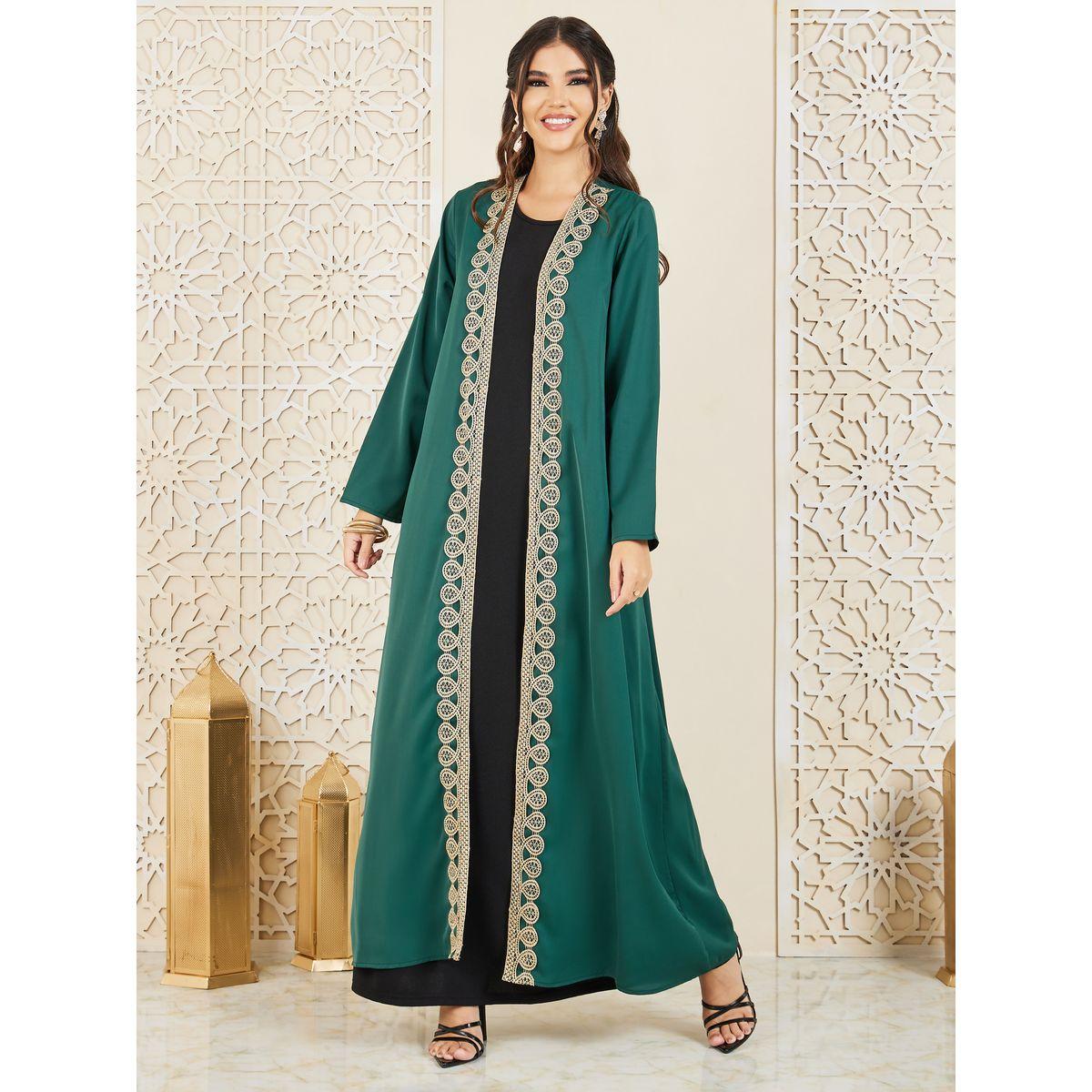 Styli Solid Sleeveless Under Abaya Dress-women-arabicclothing-jalabiyas-image-2