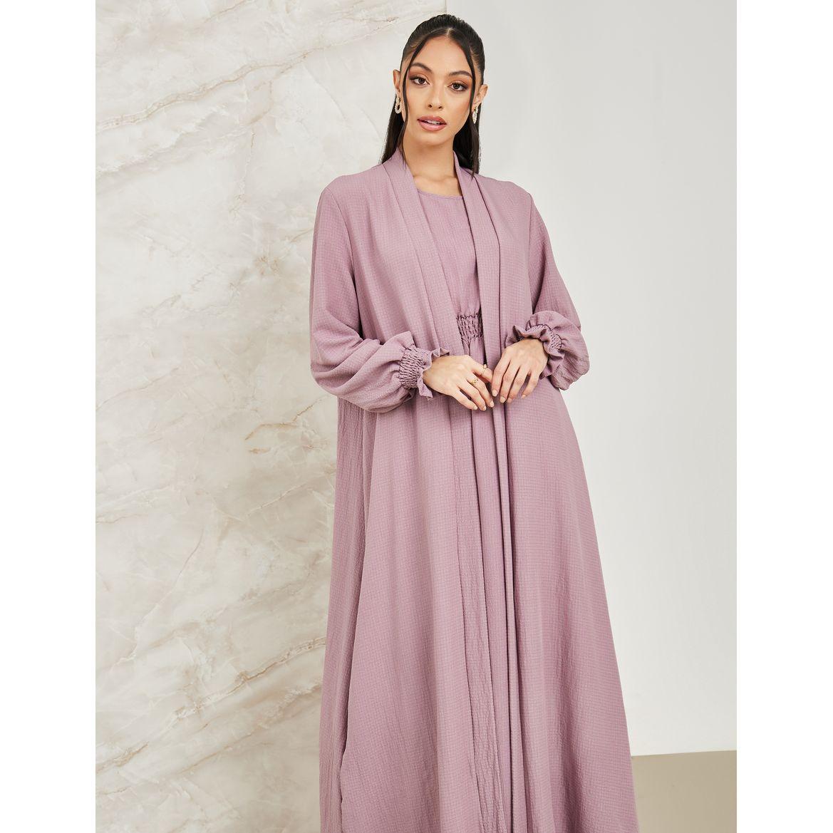 مجموعة من ( فستان + عباية )-women-clothing-dresses-image-2