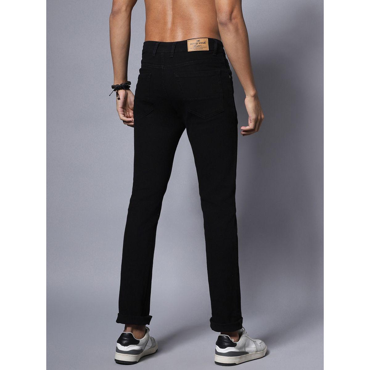 High Star Slim Fit Mid Rise Dark Wash Jeans-men-clothing-bottoms-jeans-image-3