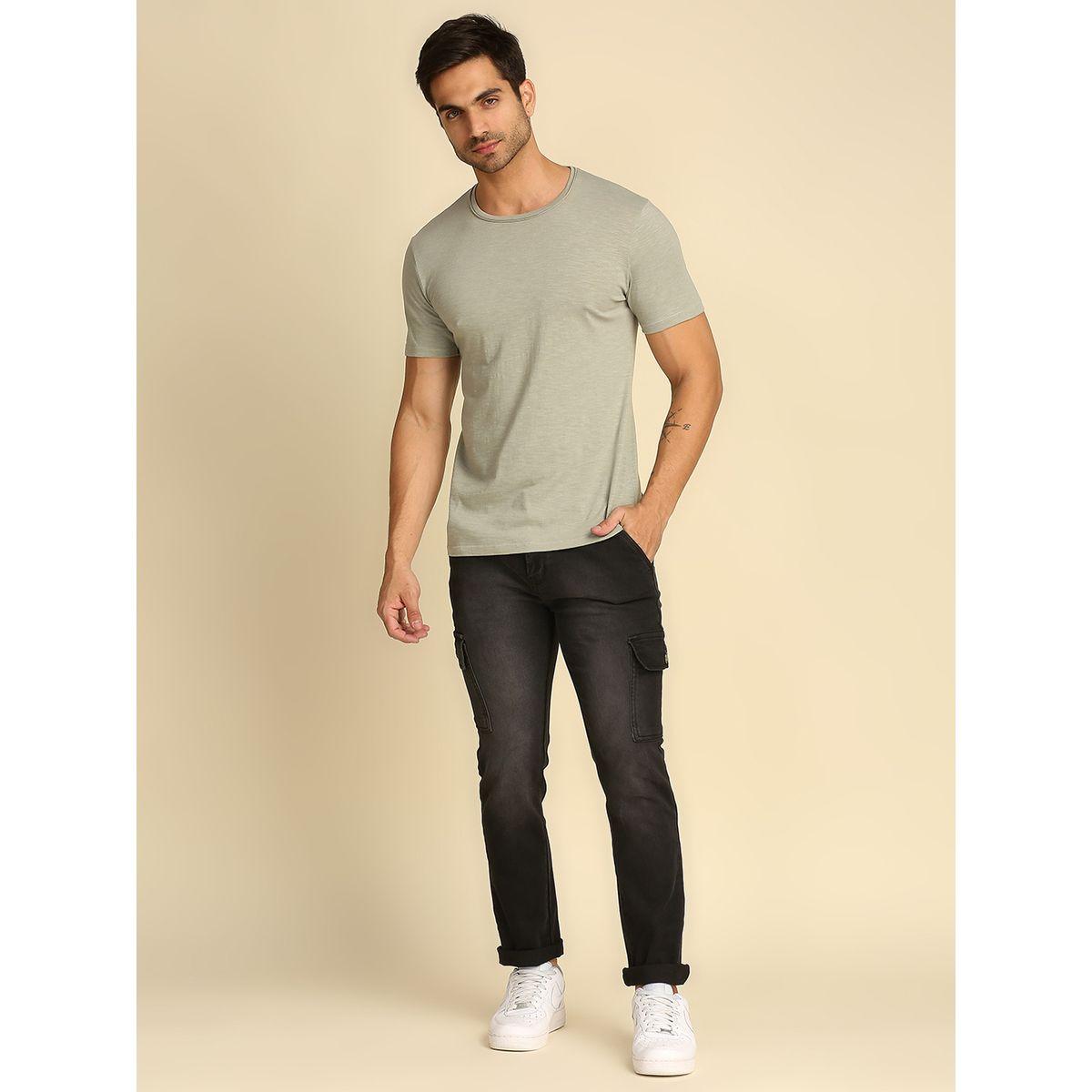 High Star Slim Fit Light Fade Cargo Jeans-men-clothing-bottoms-jeans-image-1