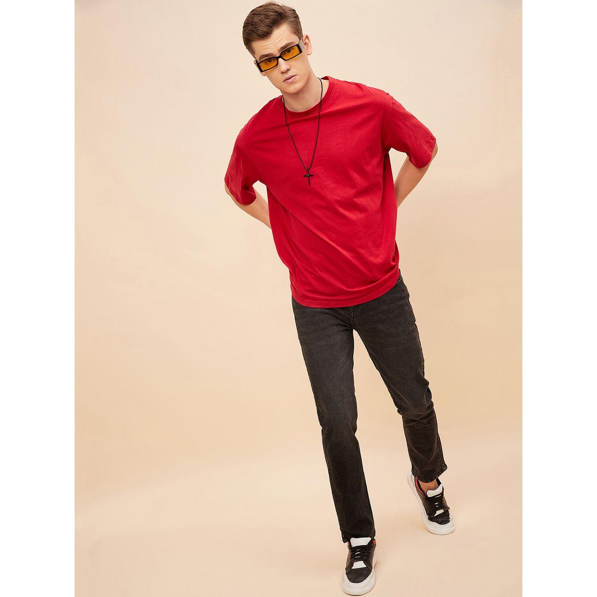 High Star Straight Fit Dark Wash Stretchable Jeans-men-clothing-bottoms-jeans-image-6