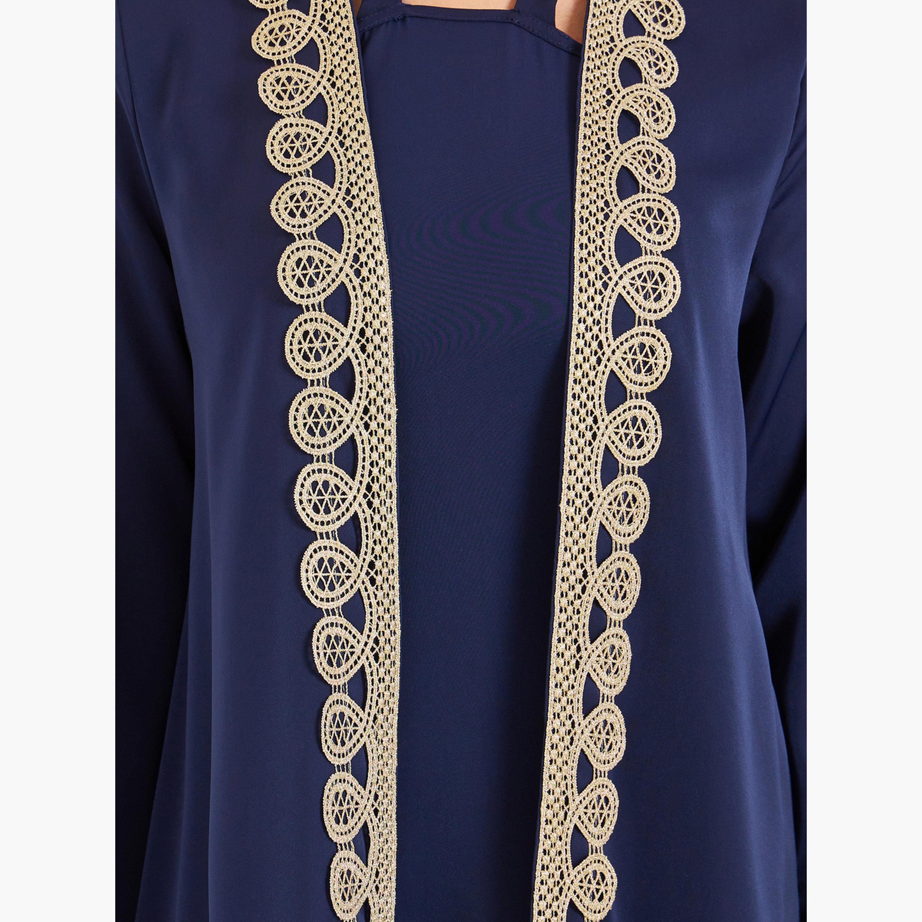 عباية مزينة مع فستان داخلي-women-arabicclothing-abayas-image-4