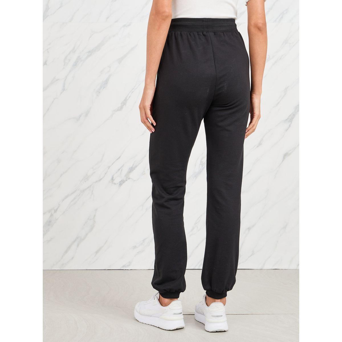 Styli Elevate Pintuck High Rise Regular Fit Jogger-women-clothing-bottoms-joggers-image-5