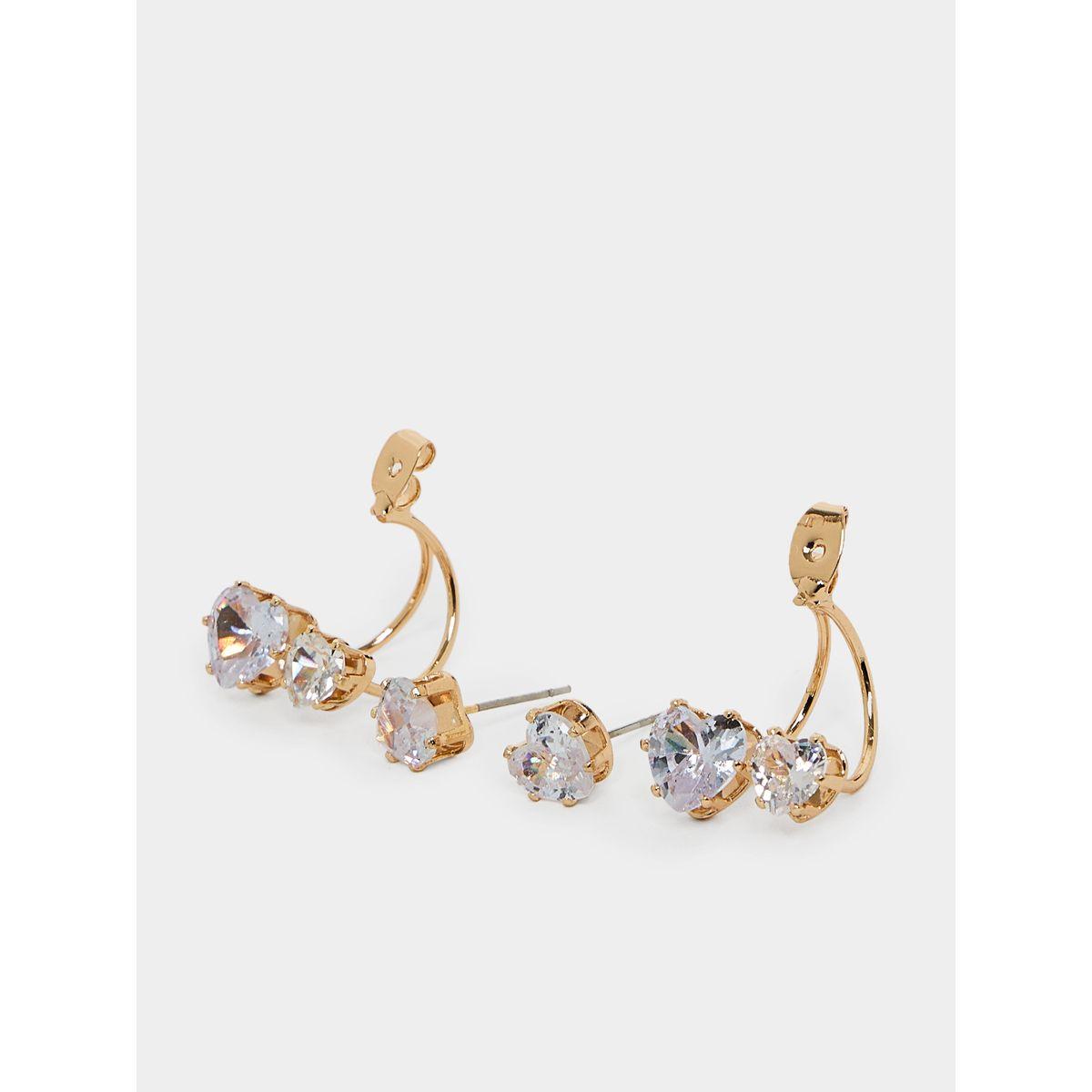 Styli Drop Embellished Earrings-women-watchesandjewellery-jewellery-earrings-image-2