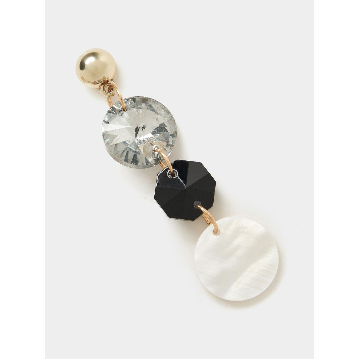 Styli Multi Embellished Drop Earrings-women-watchesandjewellery-jewellery-earrings-image-2