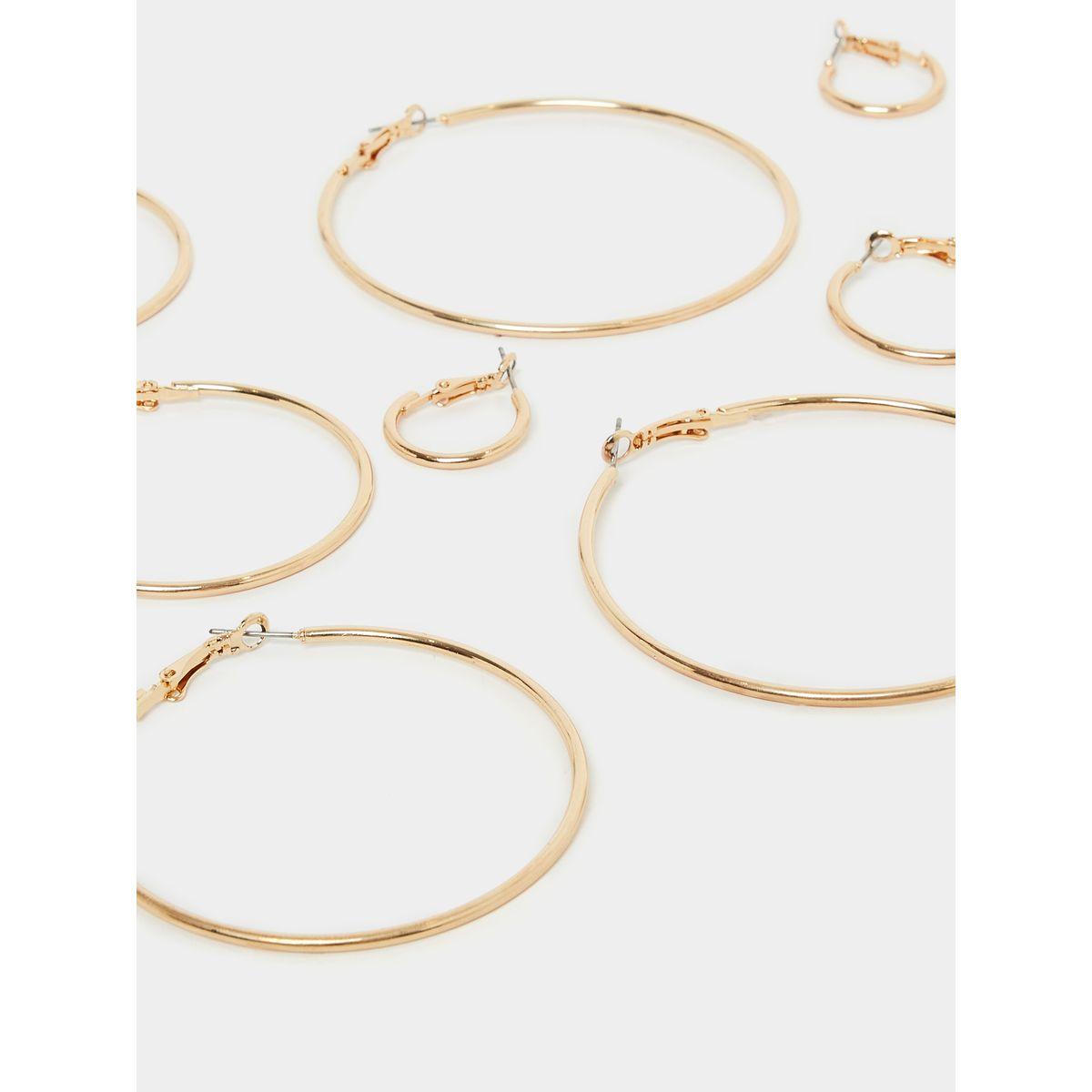مجموعة من 6 اقراط كاجوال-women-watchesandjewellery-jewellery-earrings-image-3