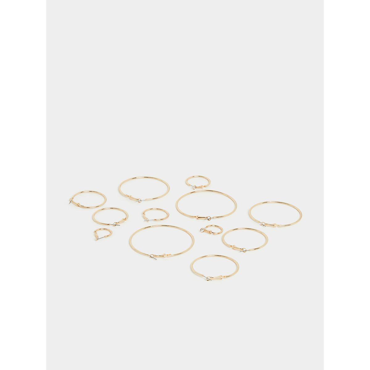مجموعة من 6 اقراط كاجوال-women-watchesandjewellery-jewellery-earrings-image-4