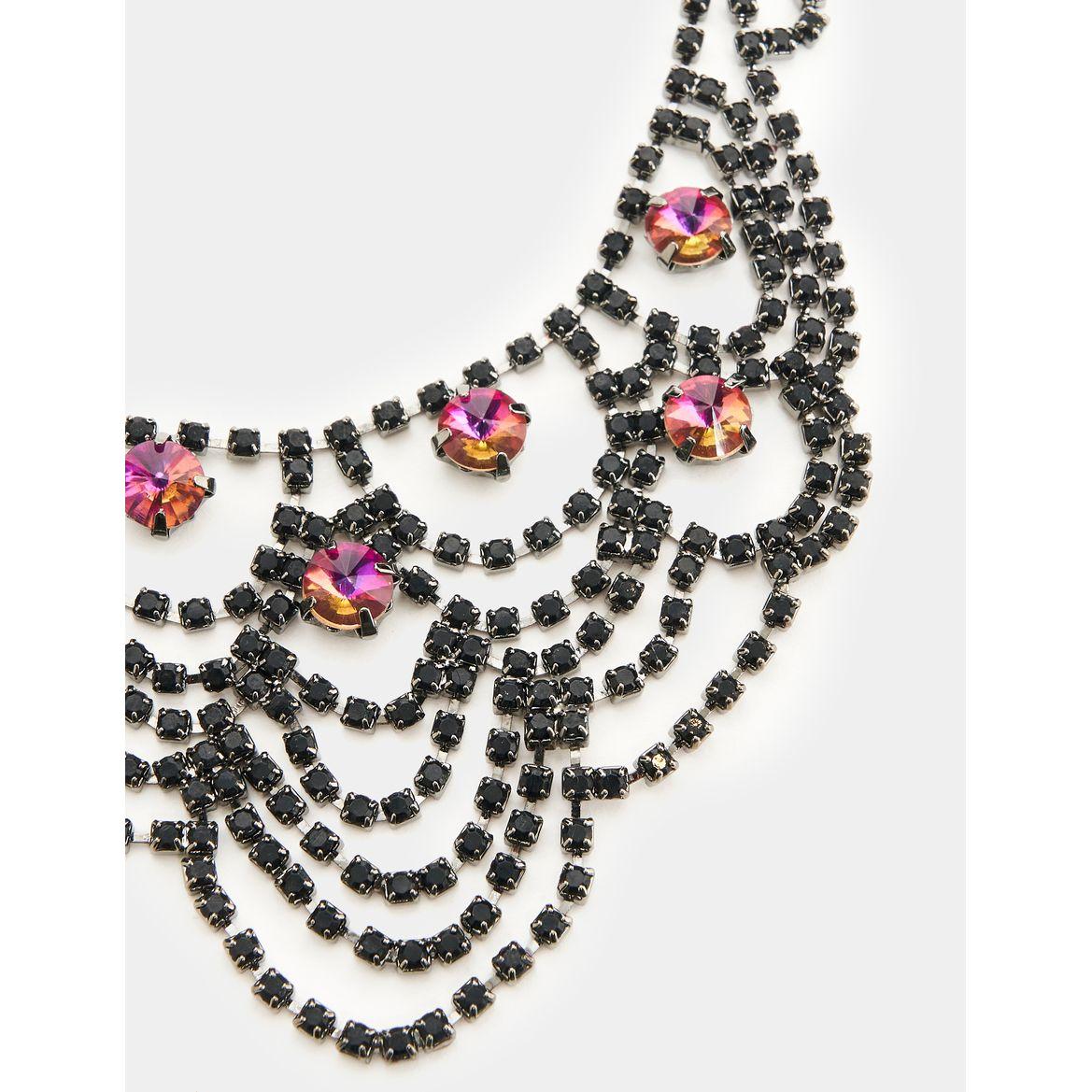 Styli Faux Rhinestone Draped Statement Necklace-women-watchesandjewellery-jewellery-necklacesandpendants-image-3