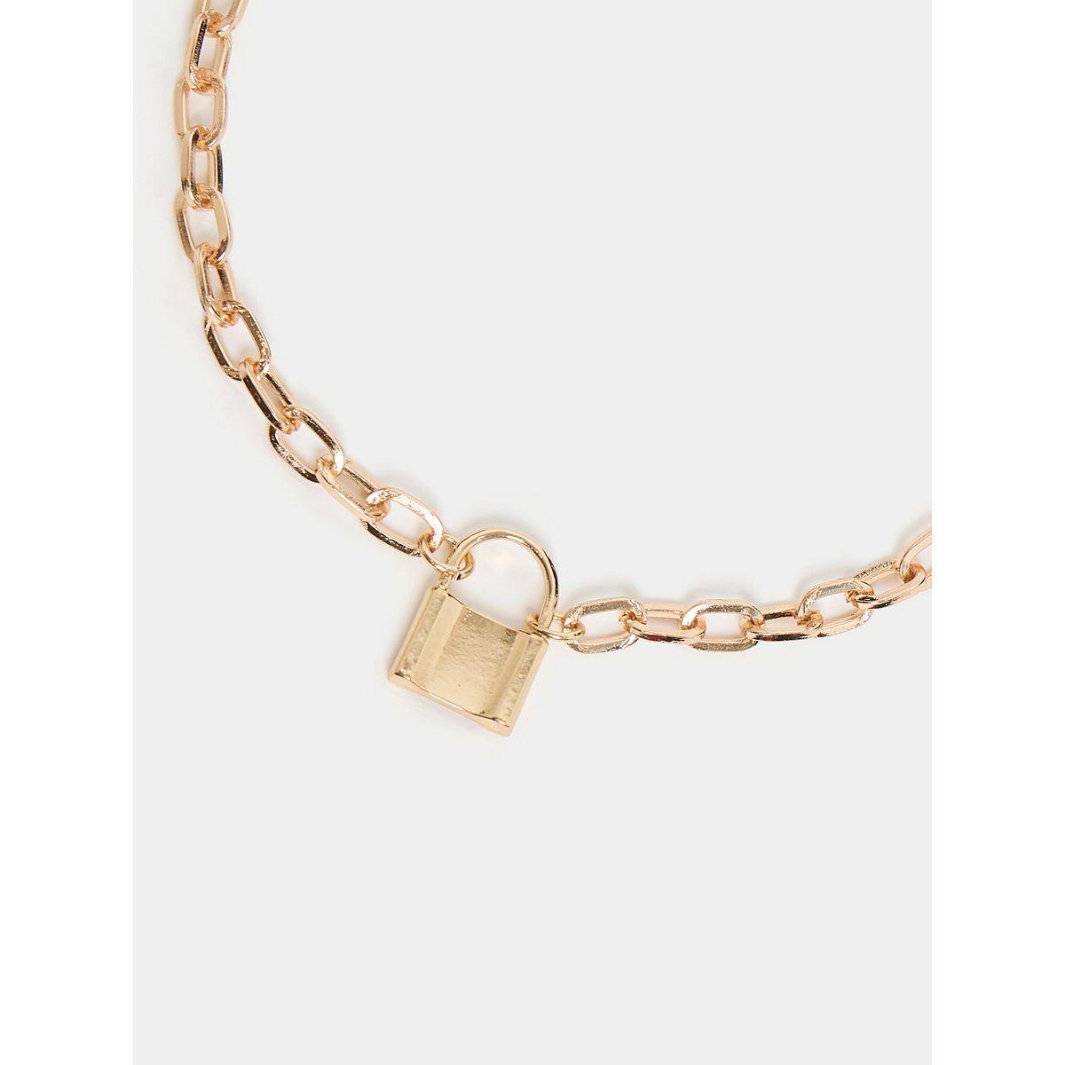 Styli Set of 3 - Key Lock Pendant Chain Necklace-women-watchesandjewellery-jewellery-necklacesandpendants-image-3