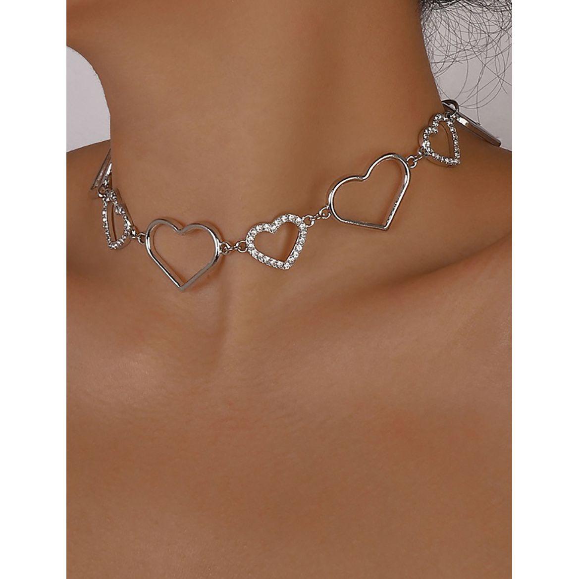 Styli Heart Design Necklace-women-watchesandjewellery-jewellery-necklacesandpendants-image-4