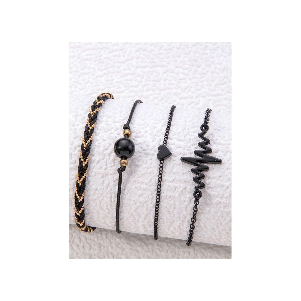 Styli Set of 4 - Assorted Anklet with Clasp-women-watchesandjewellery-jewellery-anklets-image-2