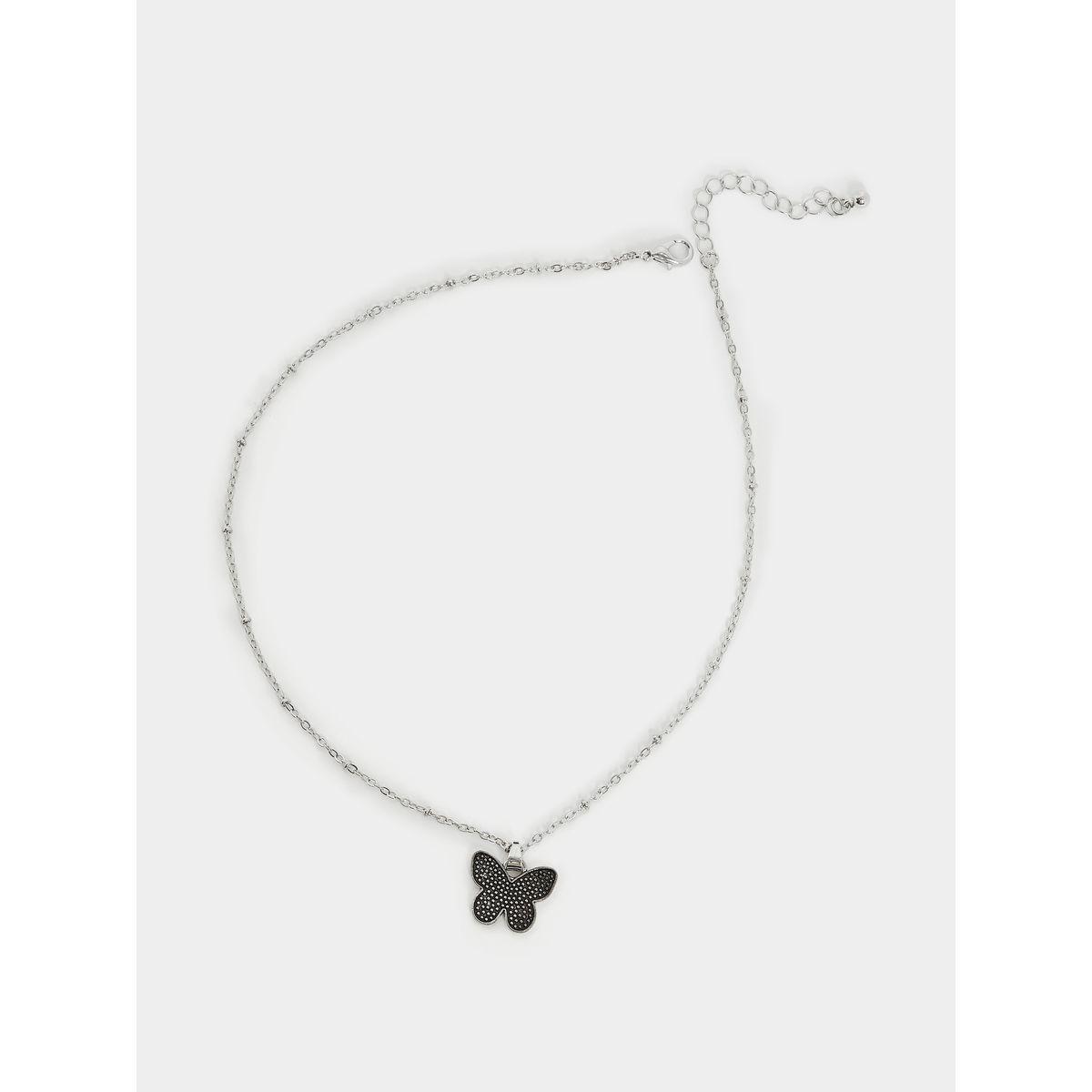 Styli Butterfly Pendant Necklace-women-watchesandjewellery-jewellery-necklacesandpendants-image-2