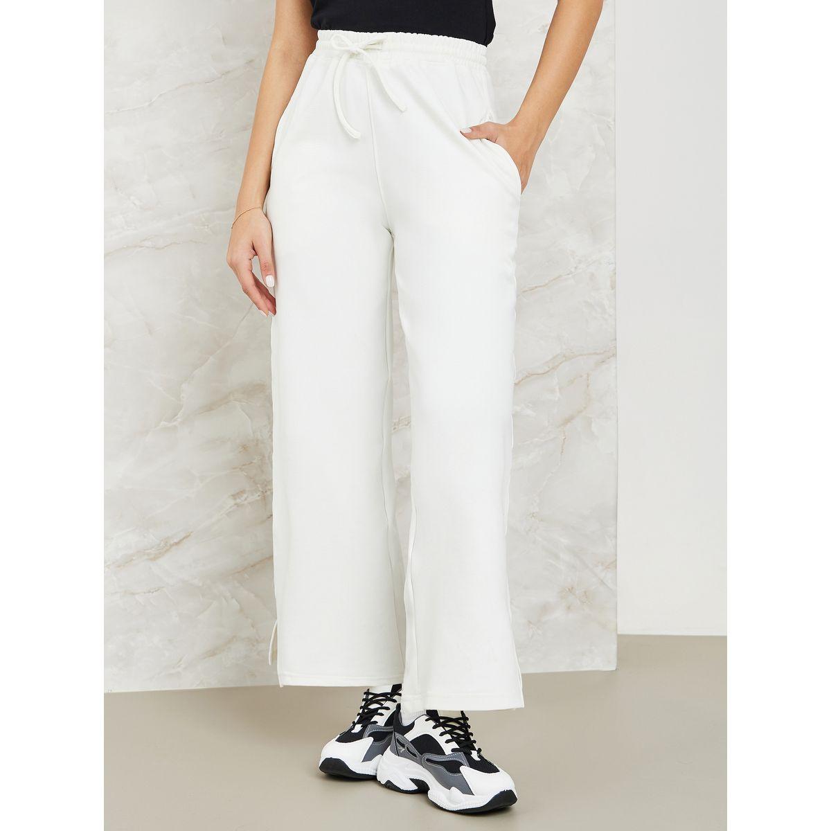جوغر واسع الأرجل بشق جانبي-women-clothing-bottoms-joggers-image-1